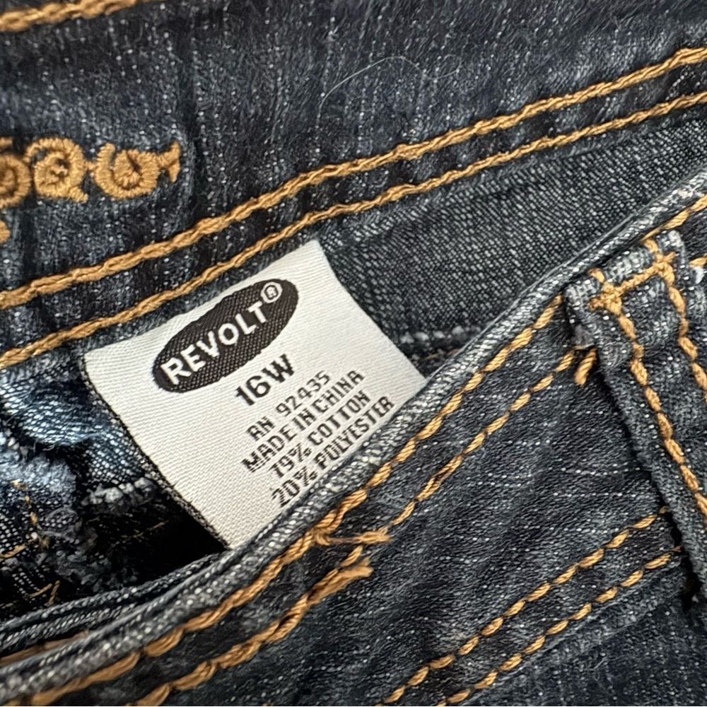 Revo Dark Blue Women's Skinny Jeans - Picture 3 of 5